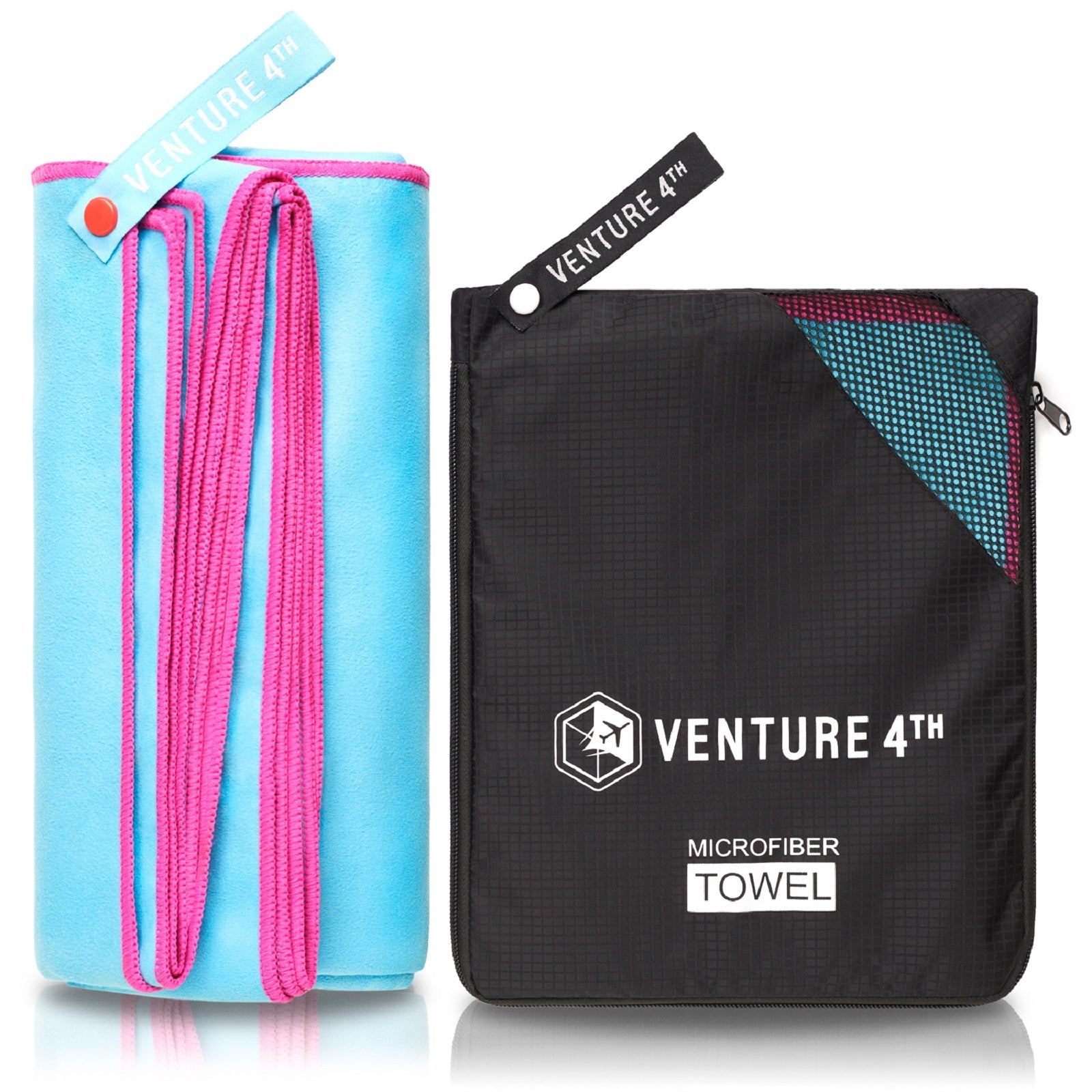 Quick Dry Microfiber Towel – Lightweight Travel & Gym Towel for College