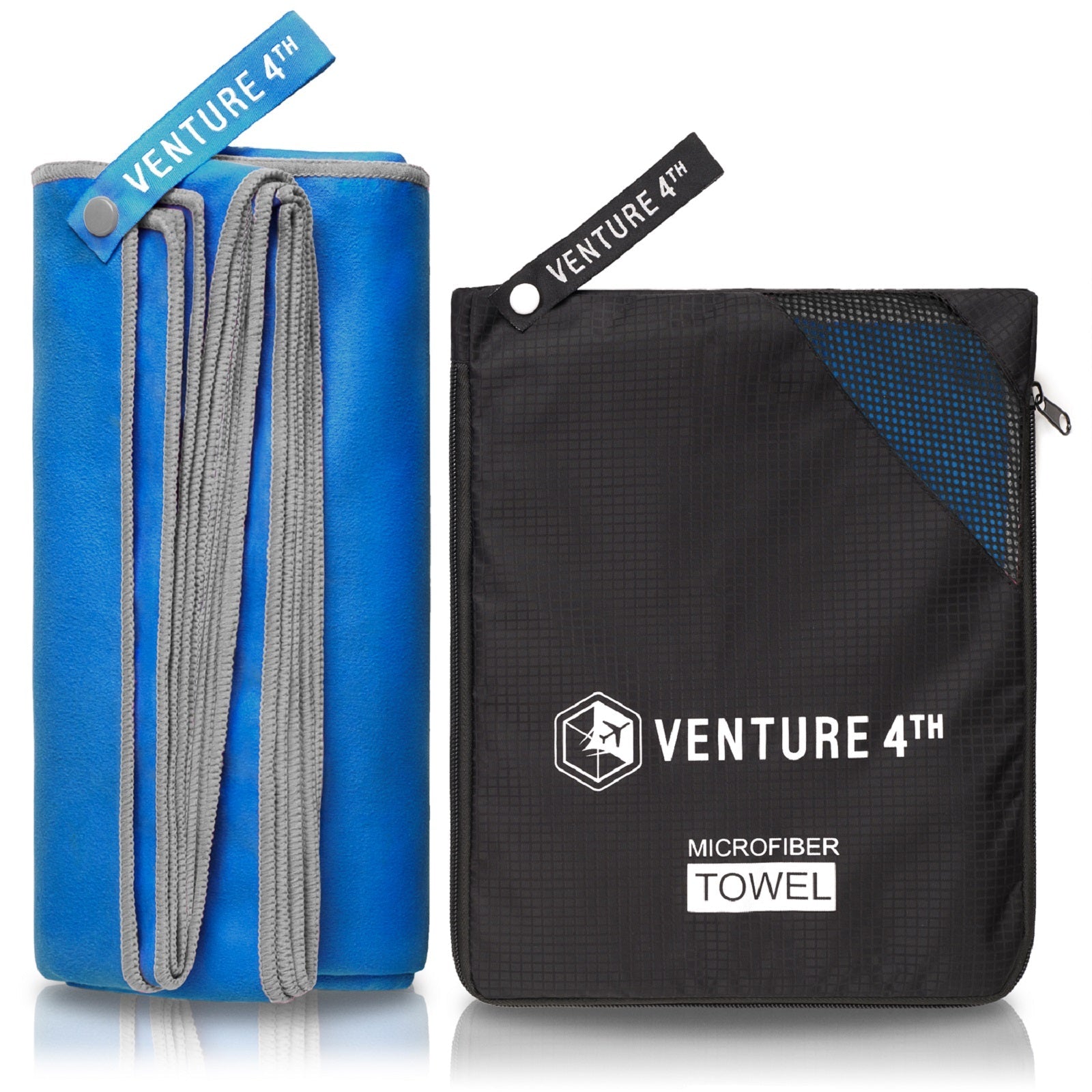 Quick Dry Microfiber Towel – Lightweight Travel & Gym Towel for College