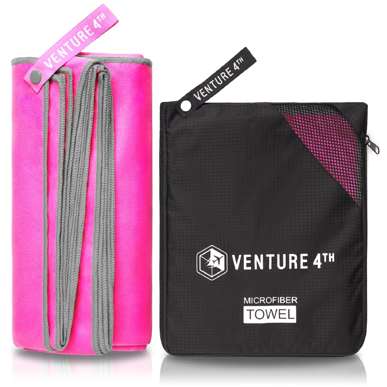 Quick Dry Microfiber Towel – Lightweight Travel & Gym Towel for College