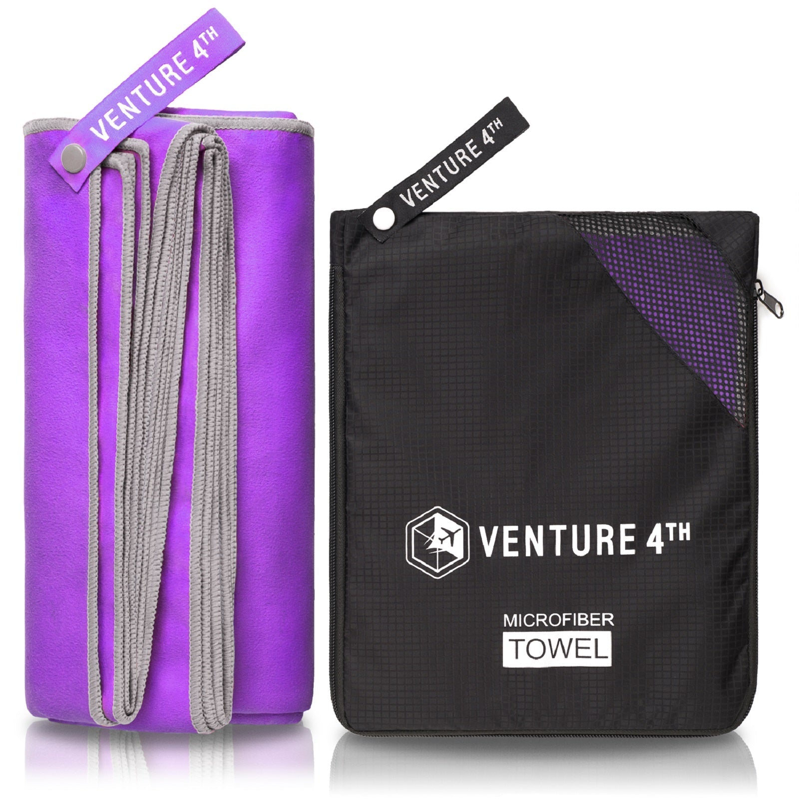 Quick Dry Microfiber Towel – Lightweight Travel & Gym Towel for College
