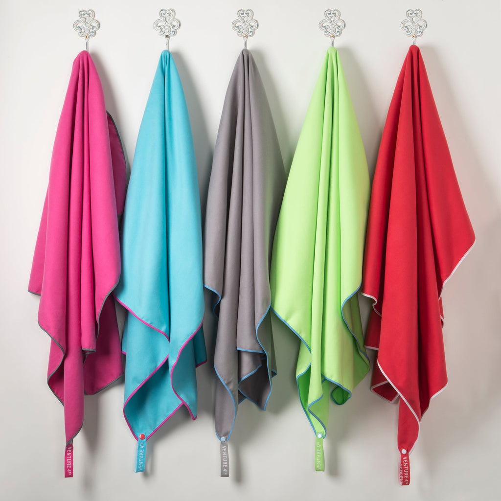 Quick Dry Microfiber Towel – Lightweight Travel & Gym Towel for College