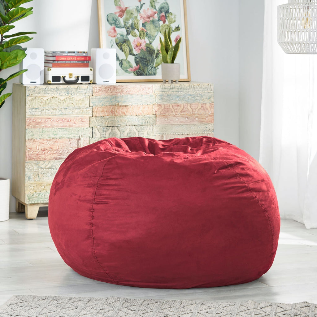Giant Bean Bag Chair – Oversized Dorm Room Seating for College Students
