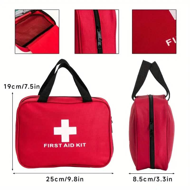 184-Piece First Aid Kit – Dorm Room & College Essential
