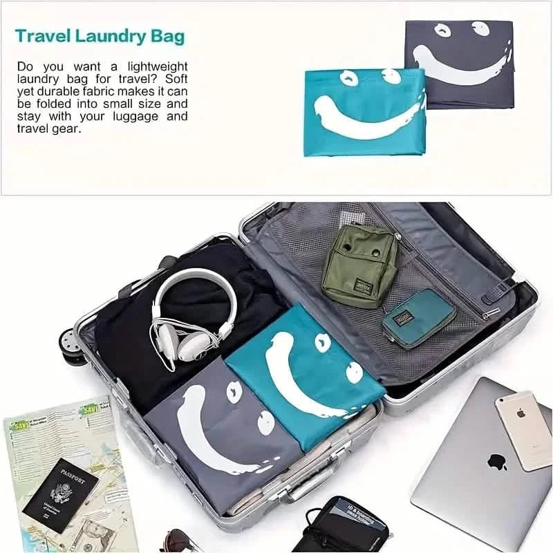 2-Pack: Wash Me Dorm Laundry Bags for Athletes