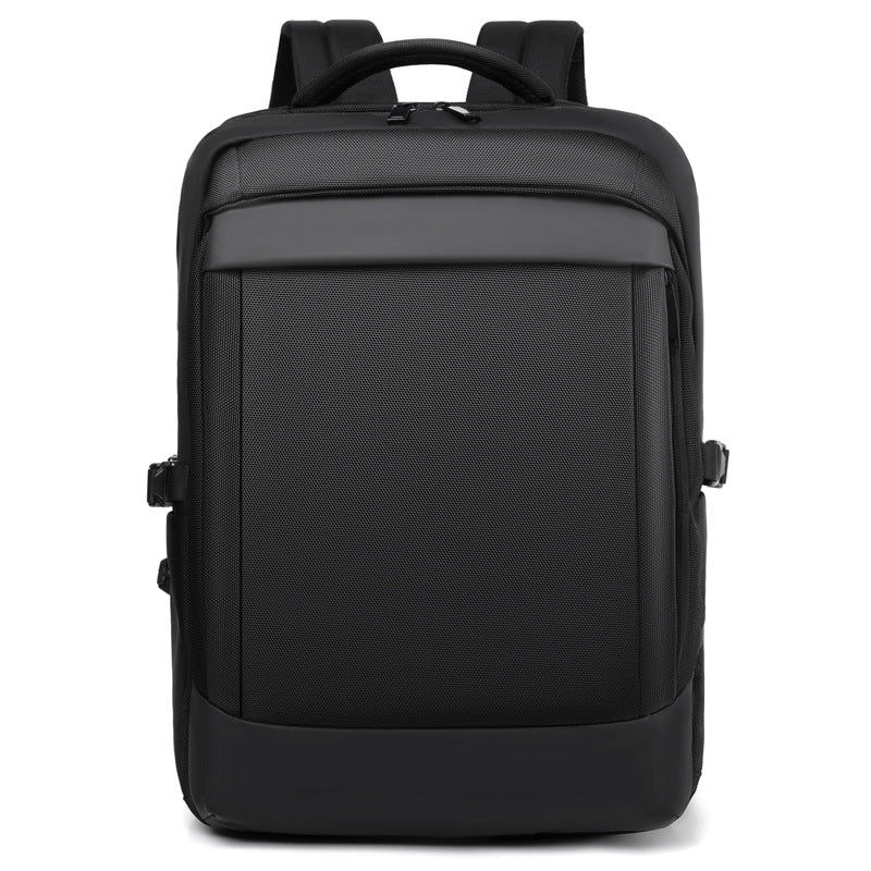 College Commuter Backpack – Waterproof, Anti-Theft & USB Charging | Dark Blue, Grey, Black