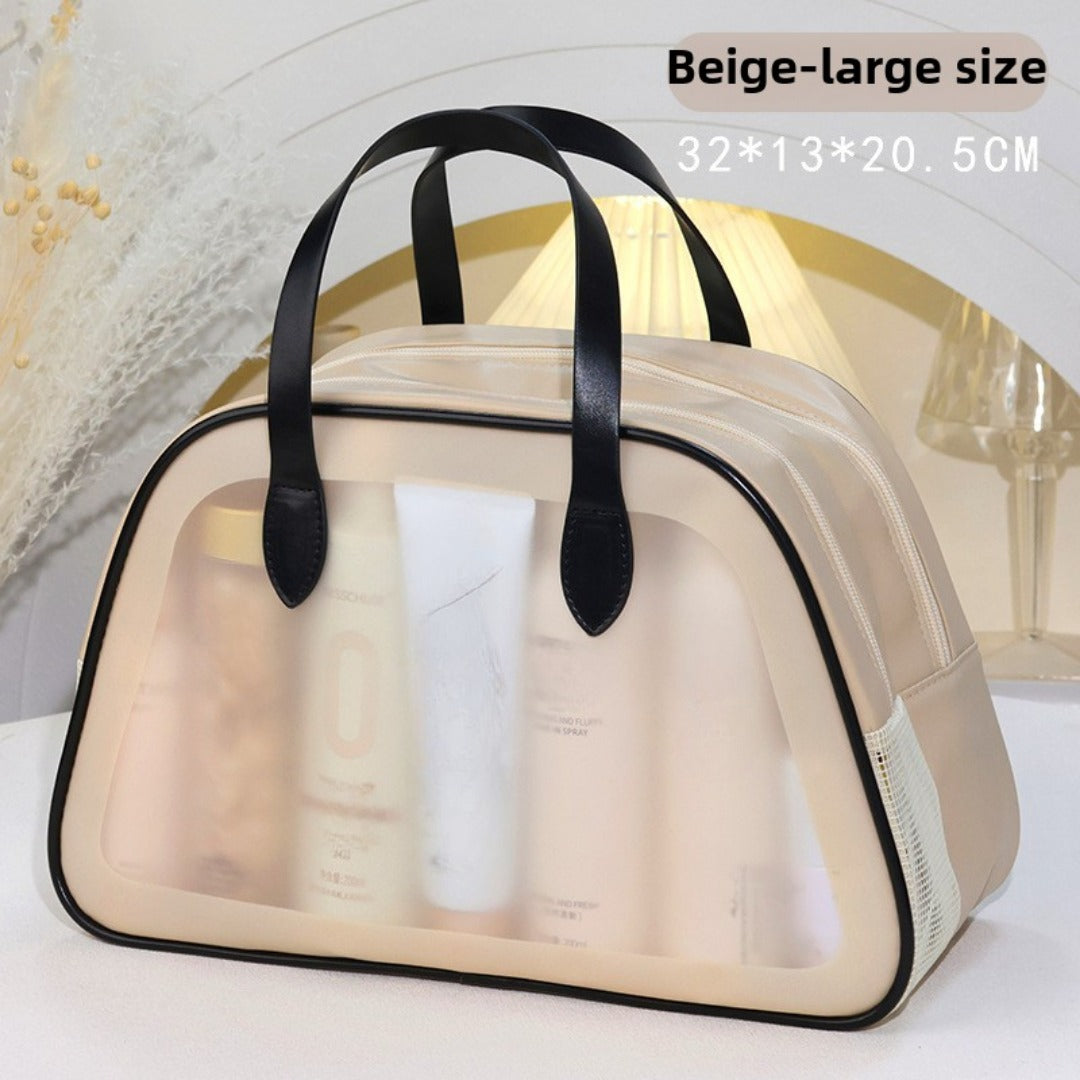 Dorm Shower Caddy Bag — Waterproof Wet & Dry Separation Toiletry Organizer