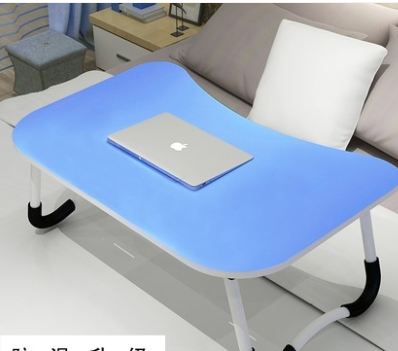 Foldable Laptop Desk with Cup Holder & Card Slot