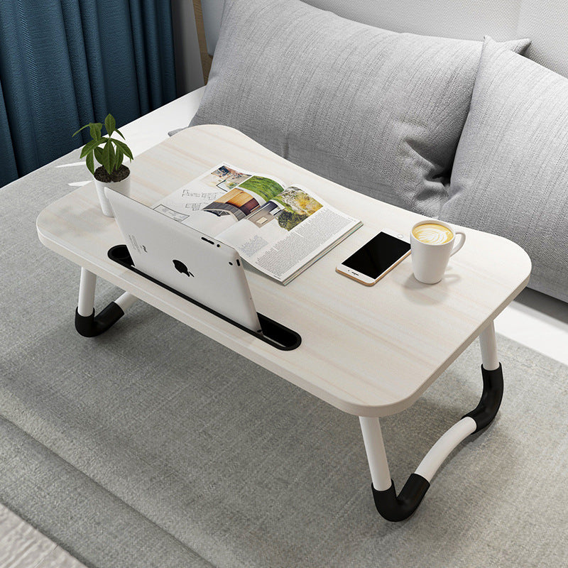 Foldable Laptop Desk with Cup Holder & Card Slot