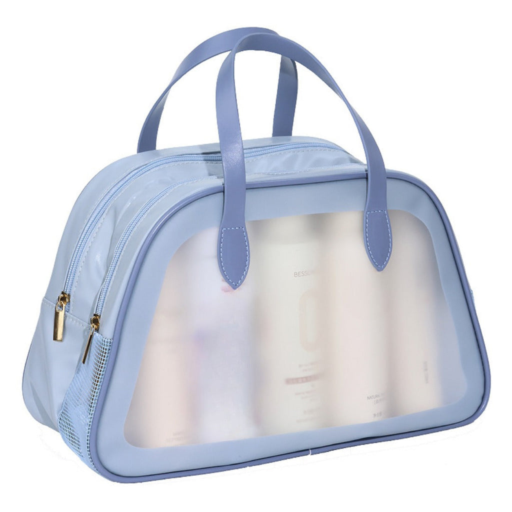 Dorm Shower Caddy Bag — Waterproof Wet & Dry Separation Toiletry Organizer
