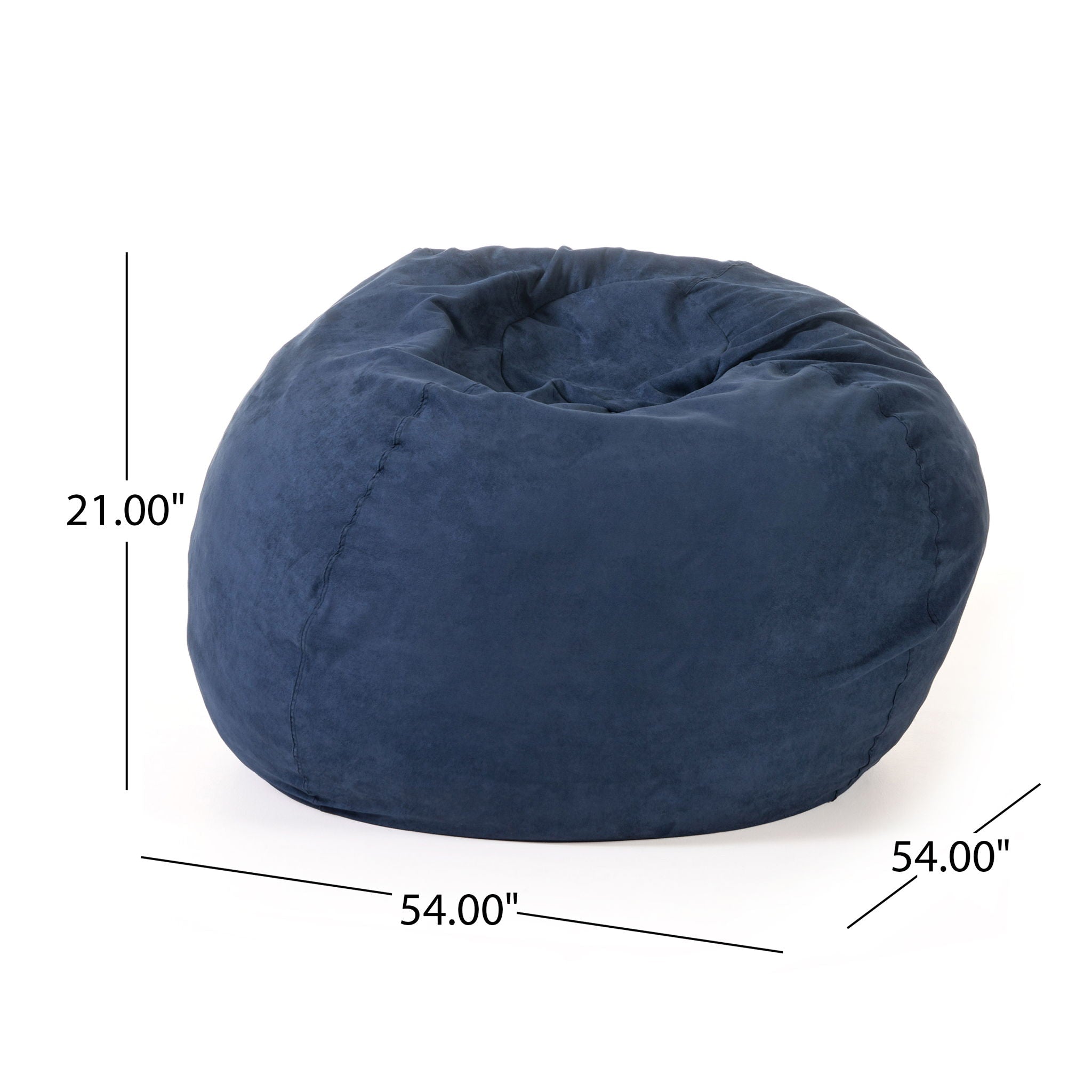 Giant Bean Bag Chair – Oversized Dorm Room Seating for College Students