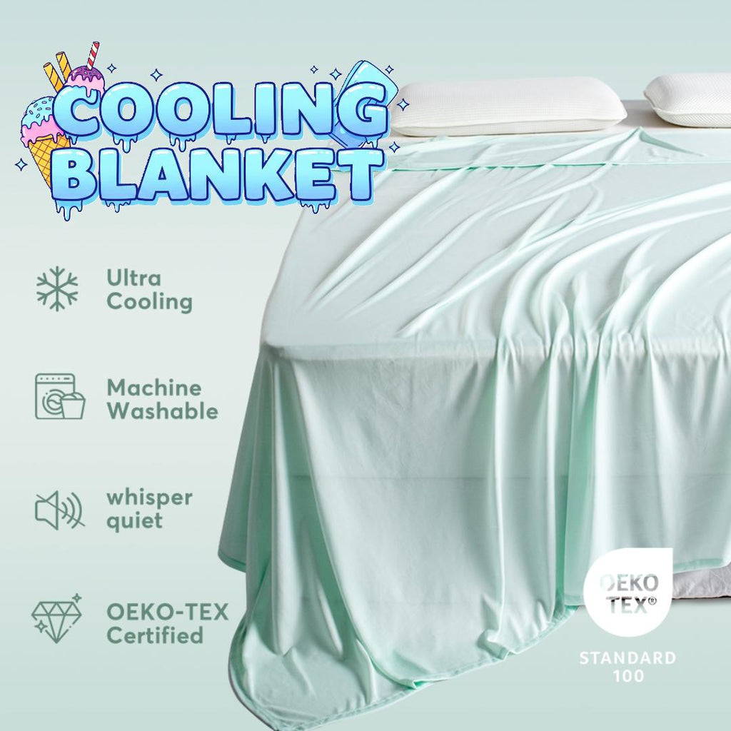Ultra Soft Cooling Blanket – Breathable & Lightweight for Dorm Beds