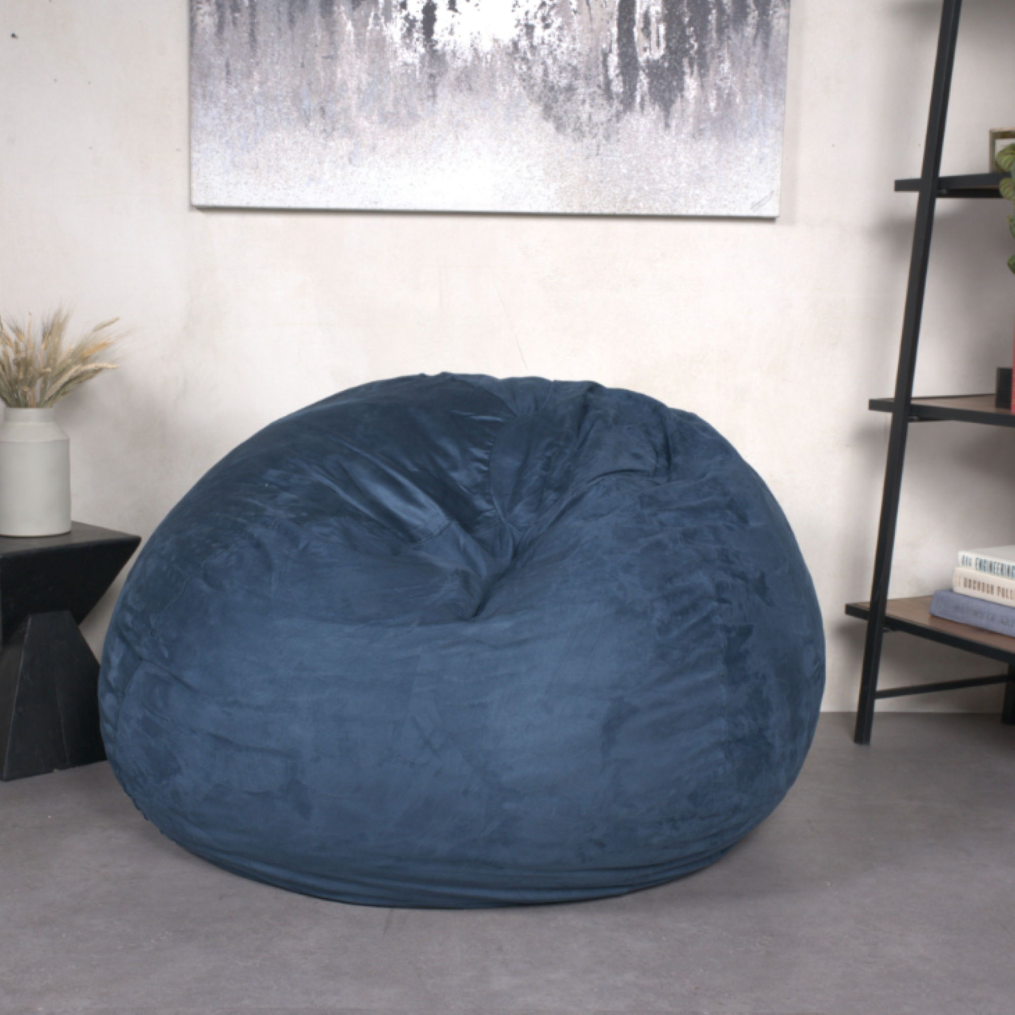 Giant Bean Bag Chair – Oversized Dorm Room Seating for College Students