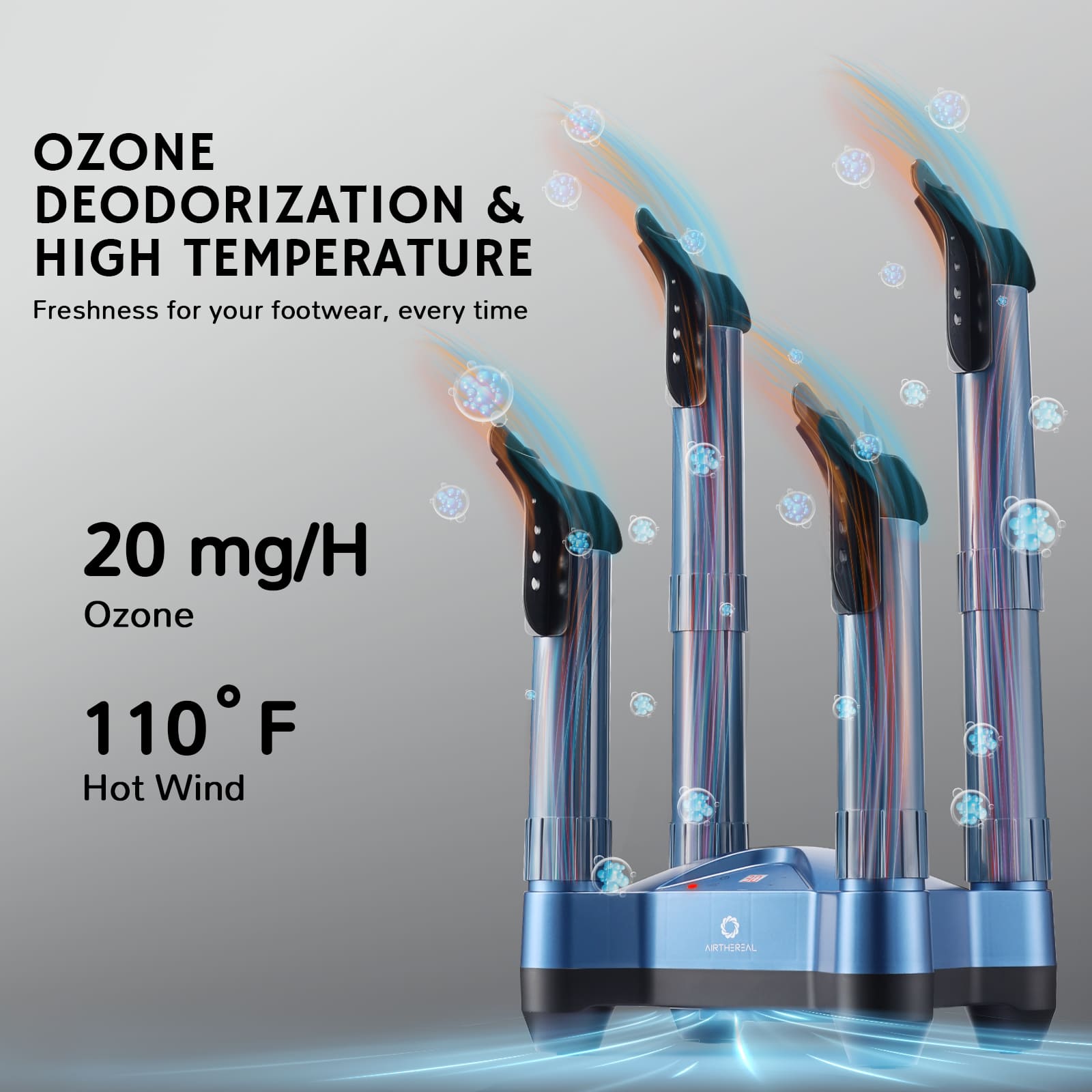 Shoe & Boot Dryer with Ozone Deodorizer — For the Busy Athlete