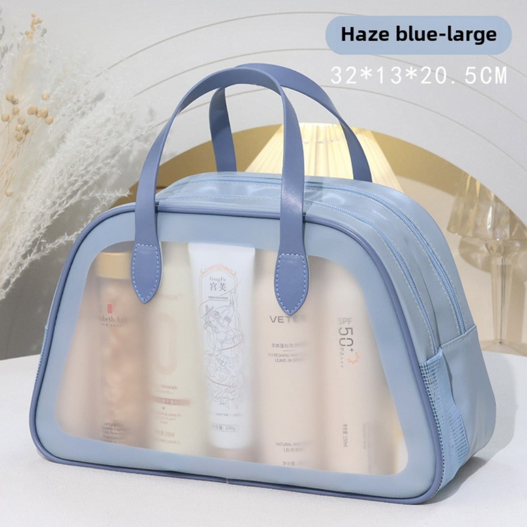 Dorm Shower Caddy Bag — Waterproof Wet & Dry Separation Toiletry Organizer