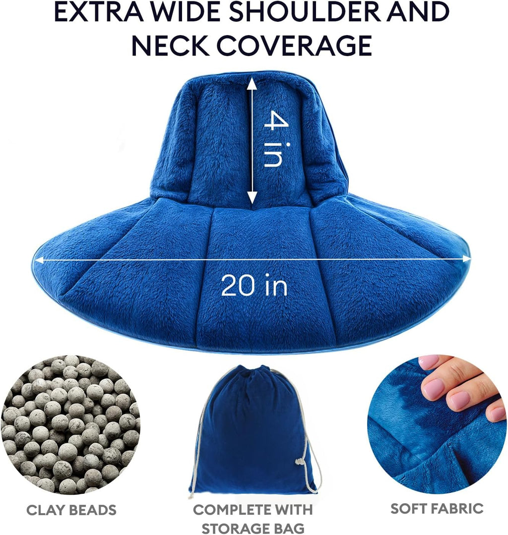 Recovery Heating Wrap for Student Athletes — Cordless Neck & Shoulder Relief