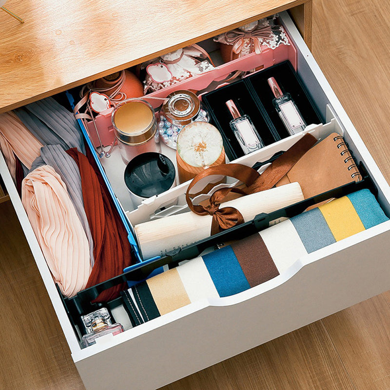 Adjustable Drawer Dividers – Expandable Organizer for Dorm, Kitchen & Office