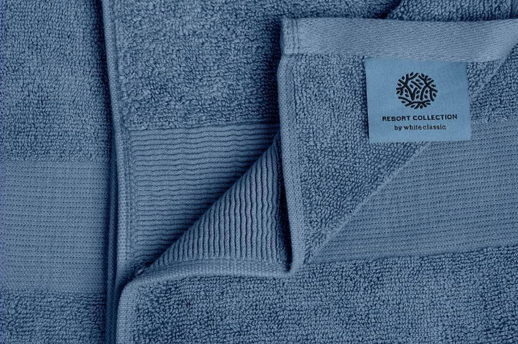 Soft Bath Towels for Dorm 4 Pack Luxury Plush Cotton 28x55 Inches