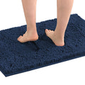 Chenille Bath Mat – Ultra-Soft, Non-Slip & Quick Dry | Navy