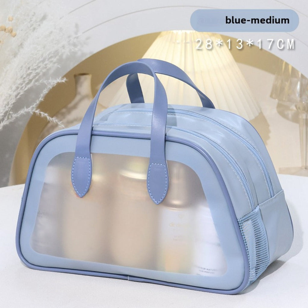 Dorm Shower Caddy Bag — Waterproof Wet & Dry Separation Toiletry Organizer