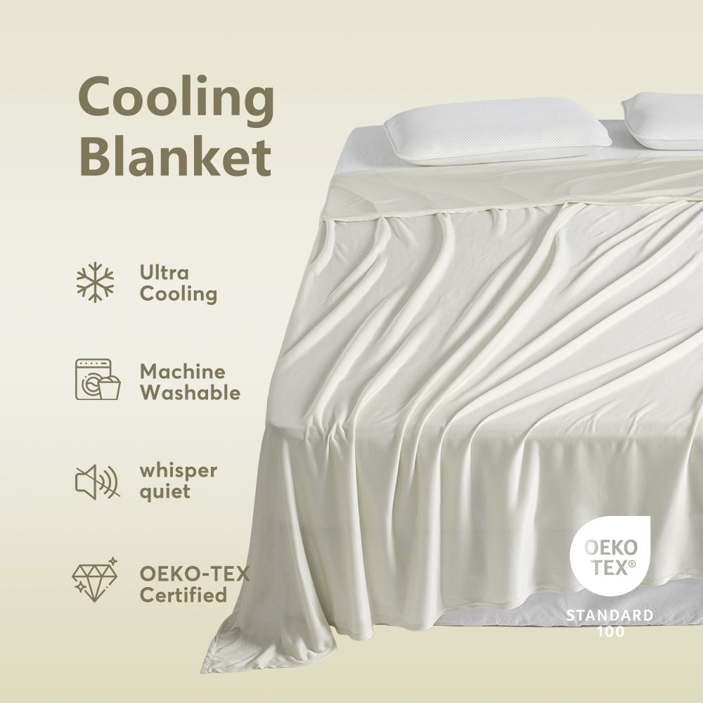 Ultra Soft Cooling Blanket – Breathable & Lightweight for Dorm Beds