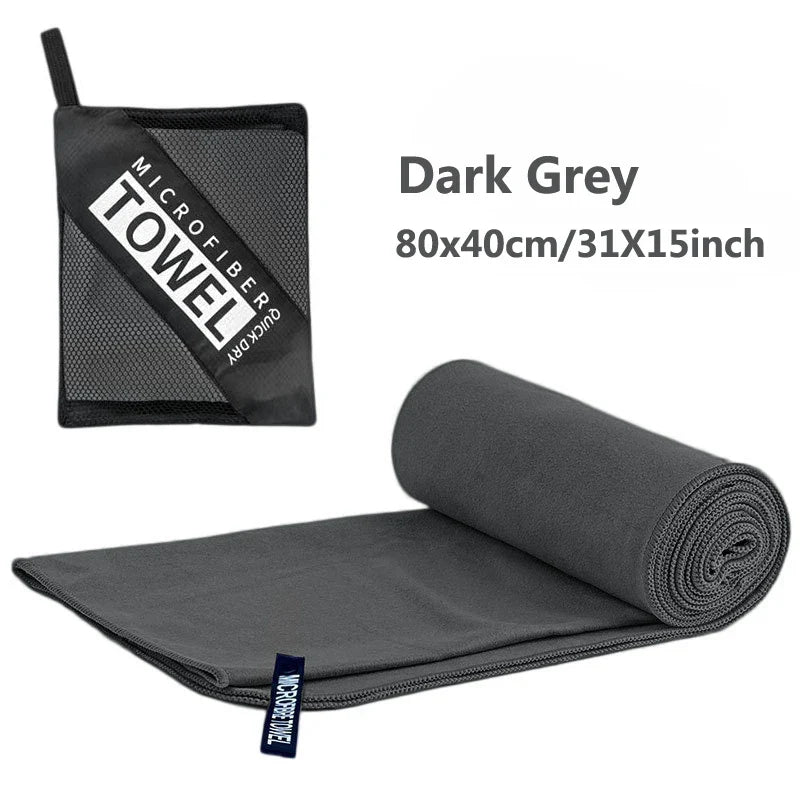 Quick-Dry Microfiber Towel – Compact Gym & Dorm Towel for College Students