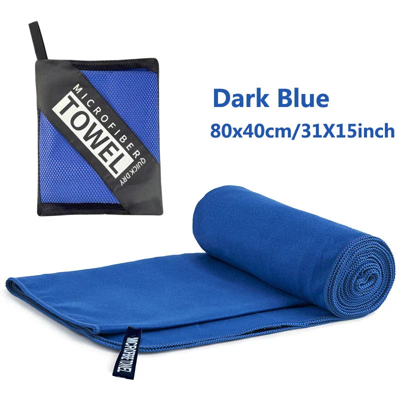 Quick-Dry Microfiber Towel – Compact Gym & Dorm Towel for College Students