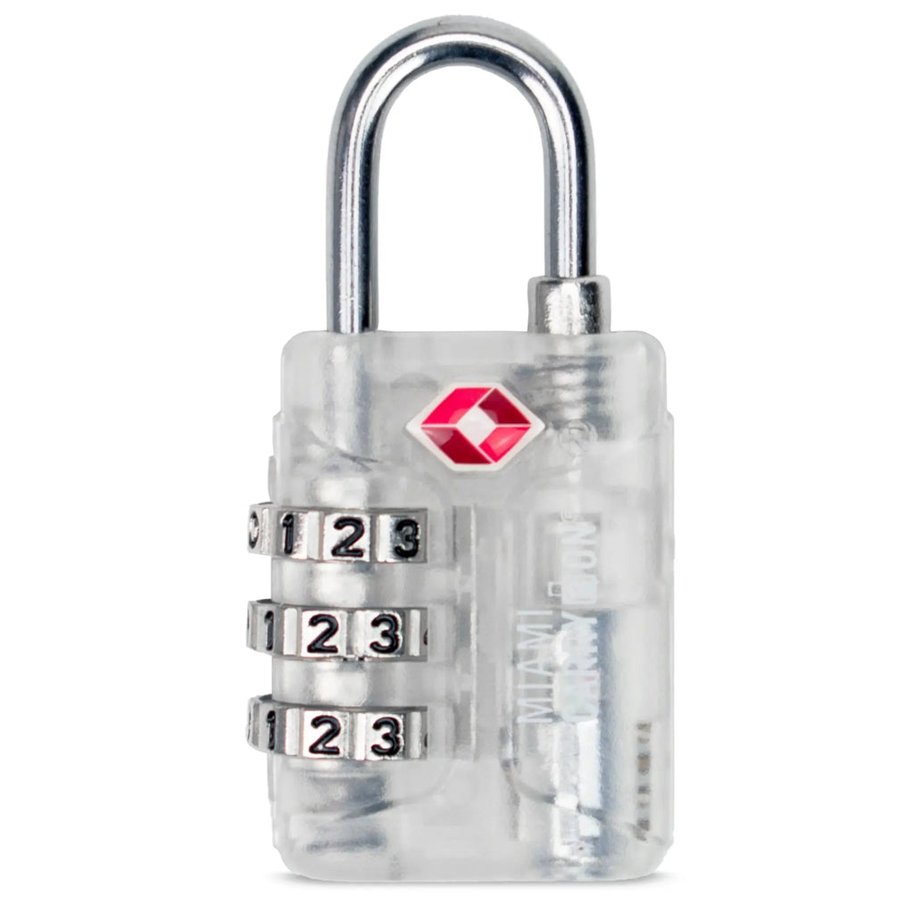 TSA Approved Combination Padlock – Dorm Room, Gym & Travel Lock for College