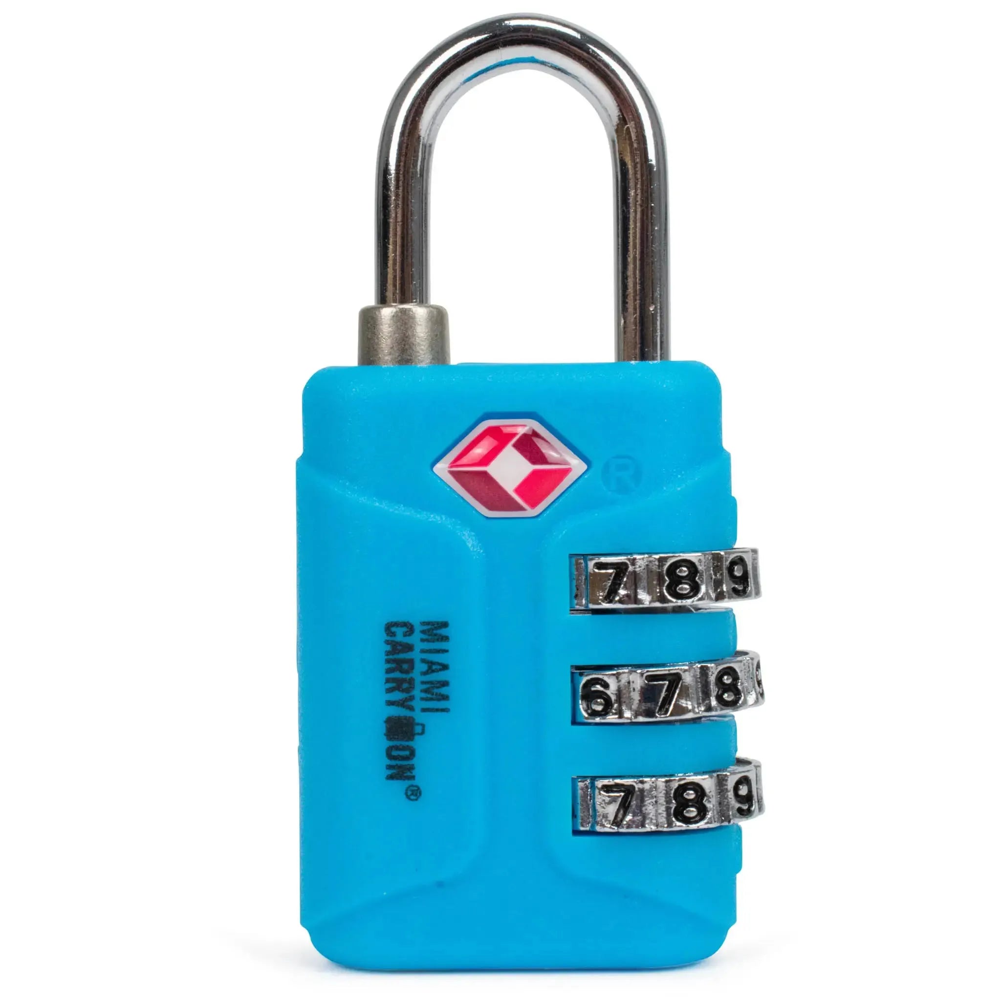 TSA Approved Combination Padlock – Dorm Room, Gym & Travel Lock for College