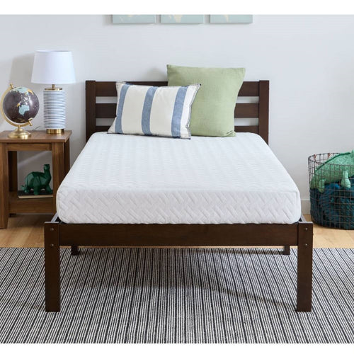 6" Twin XL Cooling Gel Memory Foam Mattress – Firm Dorm Mattress for Athletes