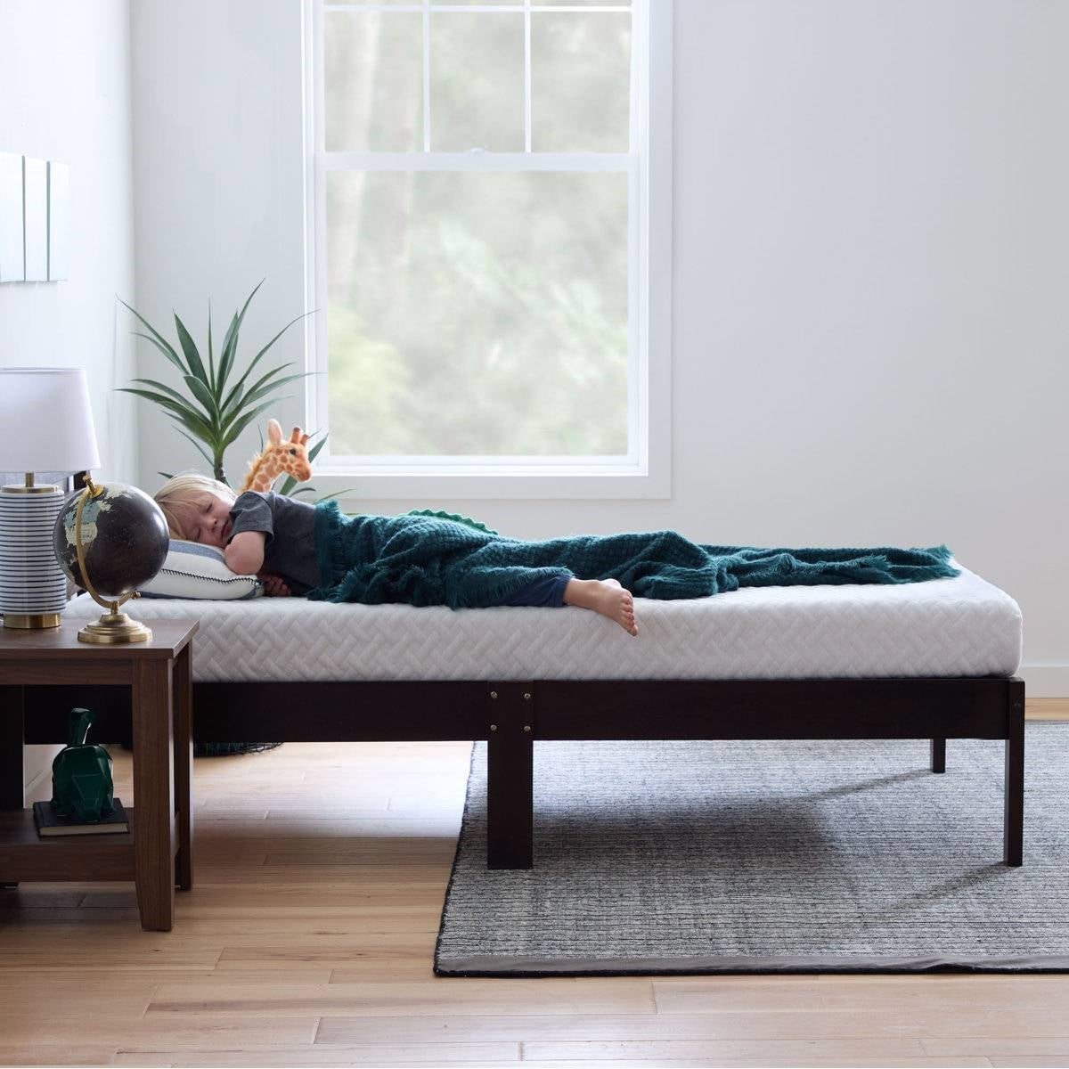 6" Twin XL Cooling Gel Memory Foam Mattress – Firm Dorm Mattress for Athletes