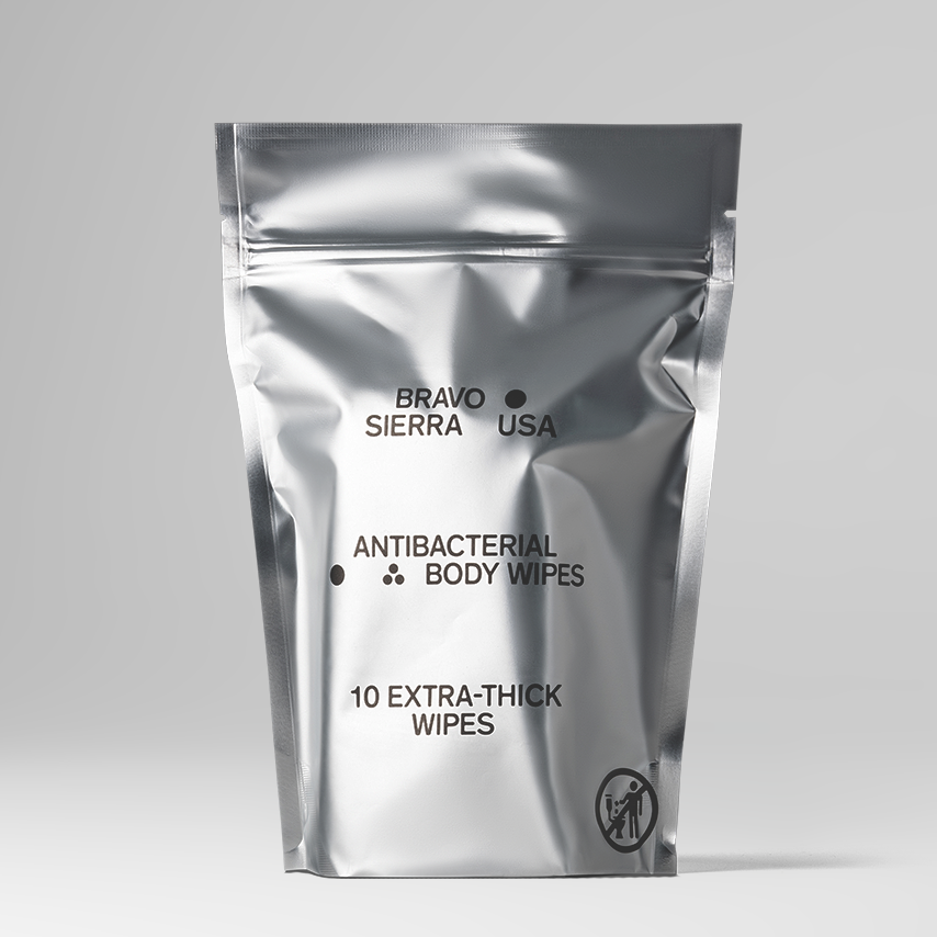 Antibacterial Body Wipes for Athletes – 10-Pack Head-to-Toe Cleansing Wipes