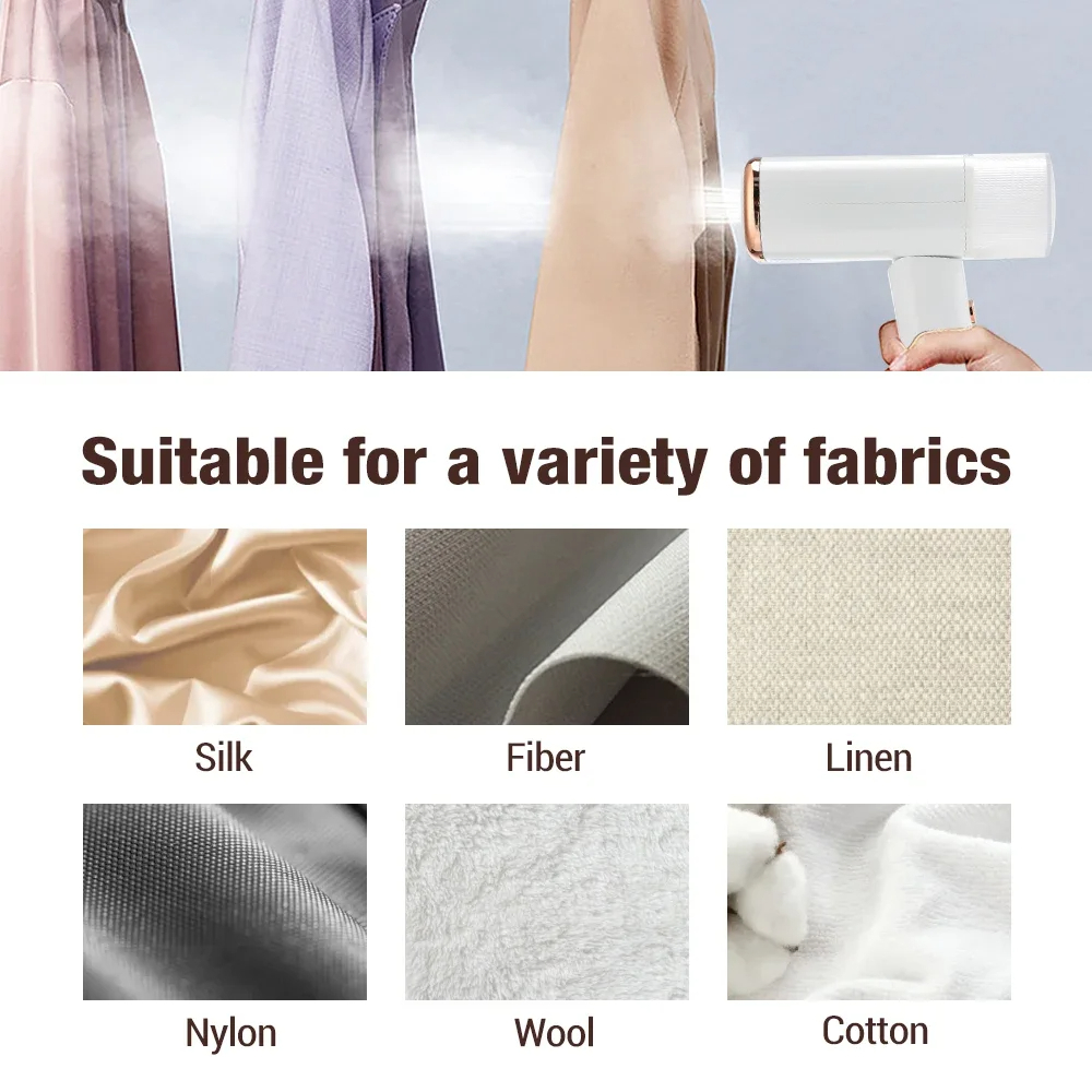 Compact Folding Steam Iron for Dorm Rooms