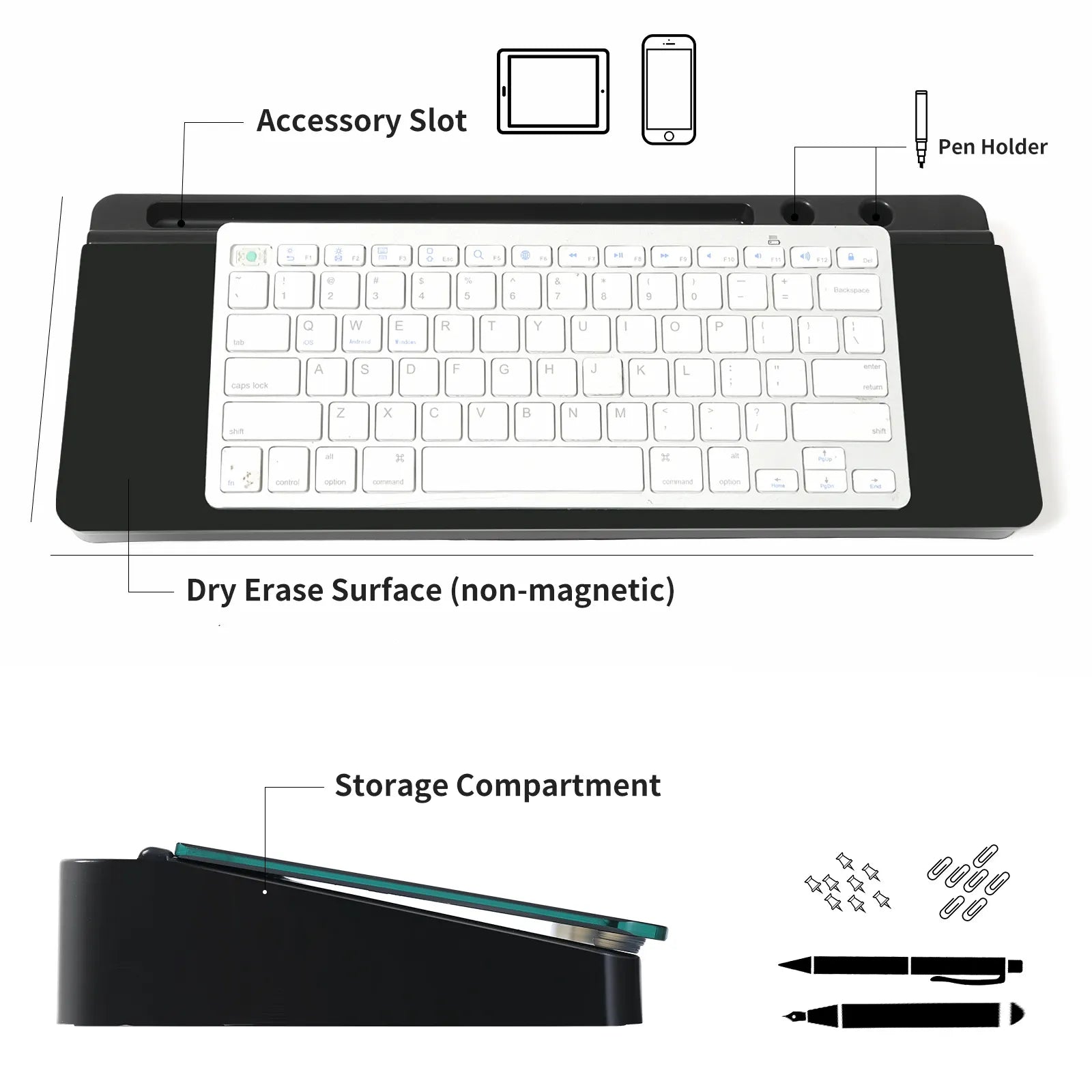 Think, Plan, Erase, Repeat — The Dorm Desk Whiteboard That Does More