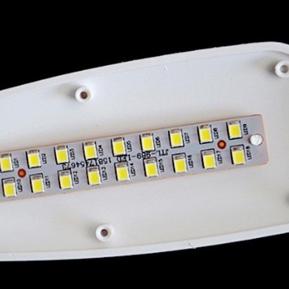 Rechargeable LED Desk Lamp with Touch Dimmer & Flexible Neck