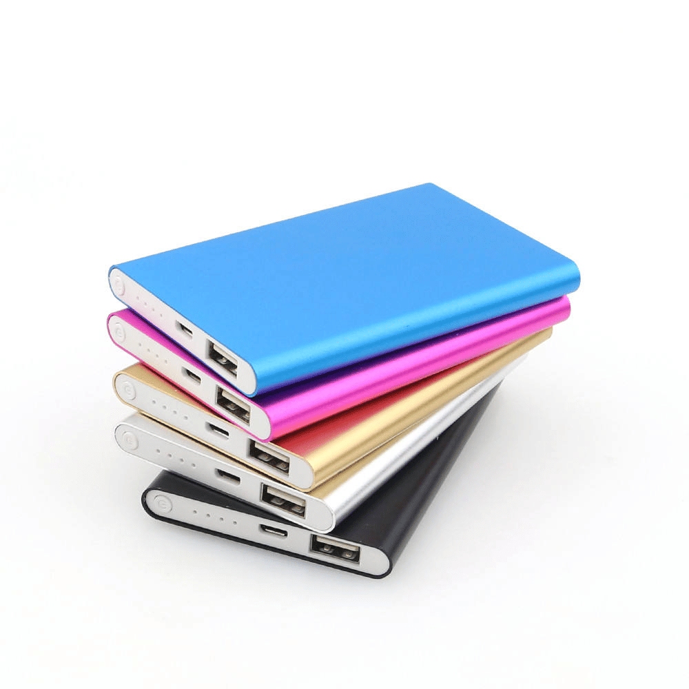 Ultra-Thin 5000mAh Portable Power Bank for College Life — Slim, Light & Always Ready