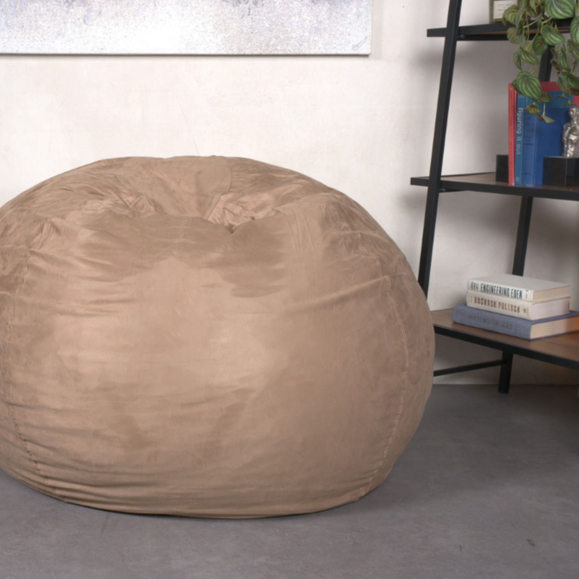 Giant Bean Bag Chair – Oversized Dorm Room Seating for College Students