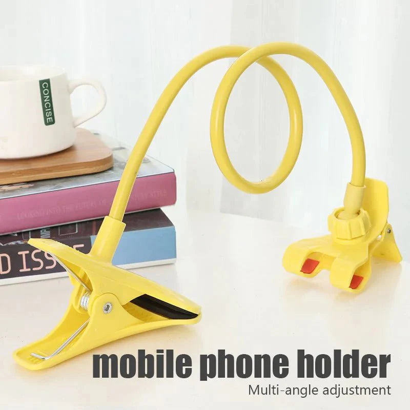Flexible Gooseneck Phone Holder for Bed, Desk & Car