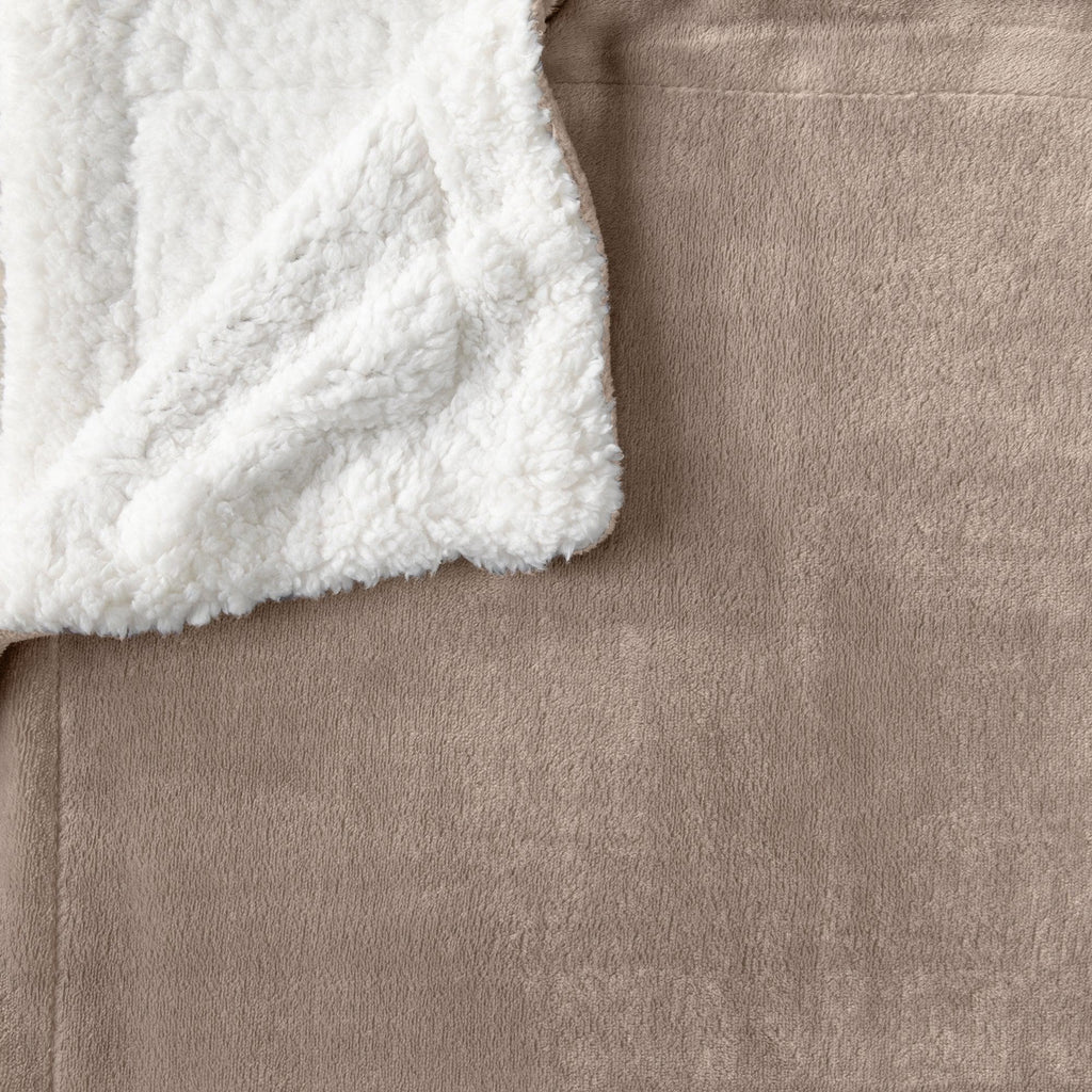 Velvet Plush Sherpa Blanket