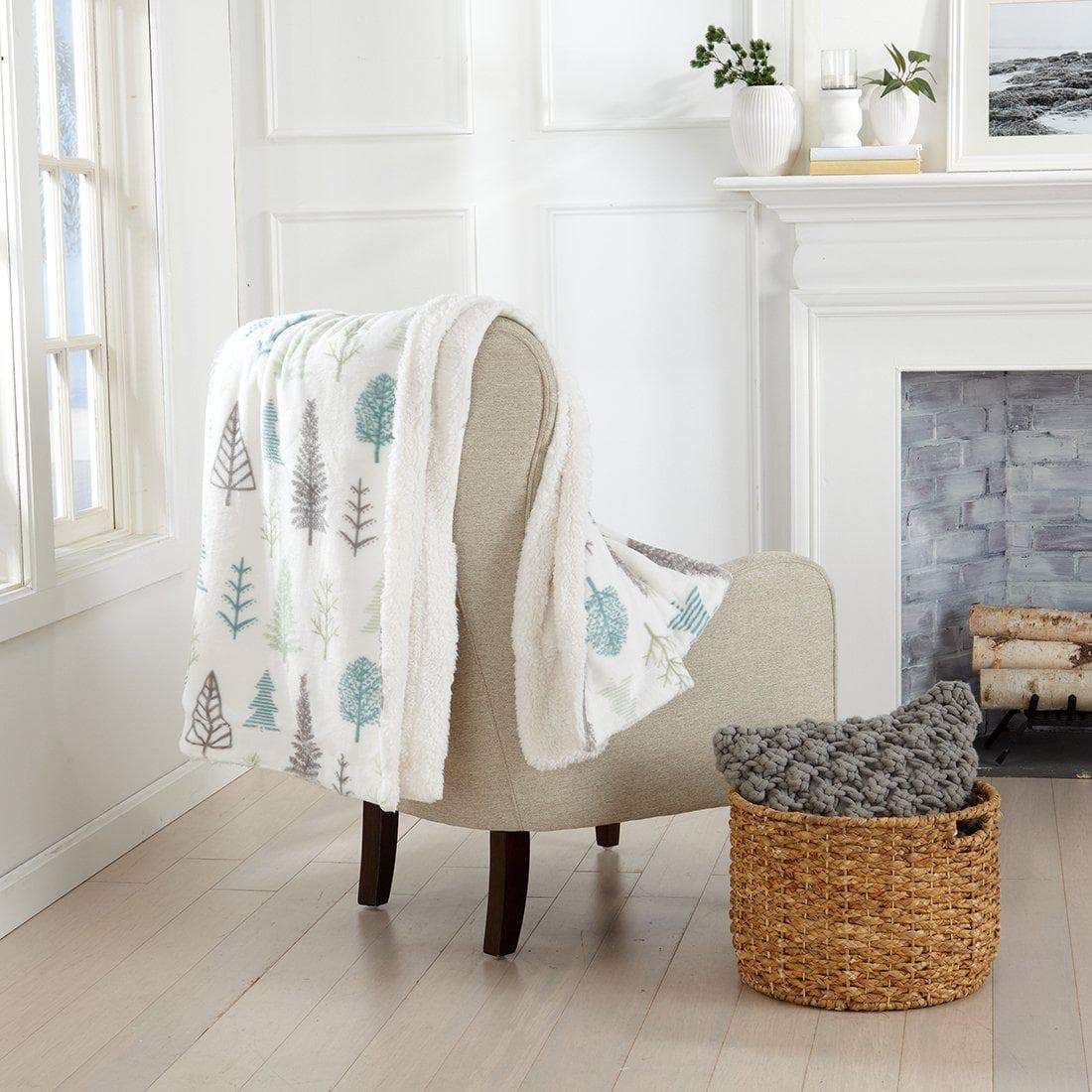 Velvet Plush Sherpa Blanket