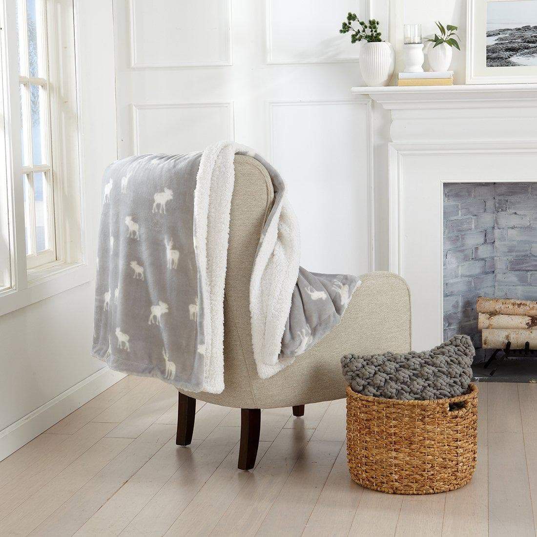 Velvet Plush Sherpa Blanket