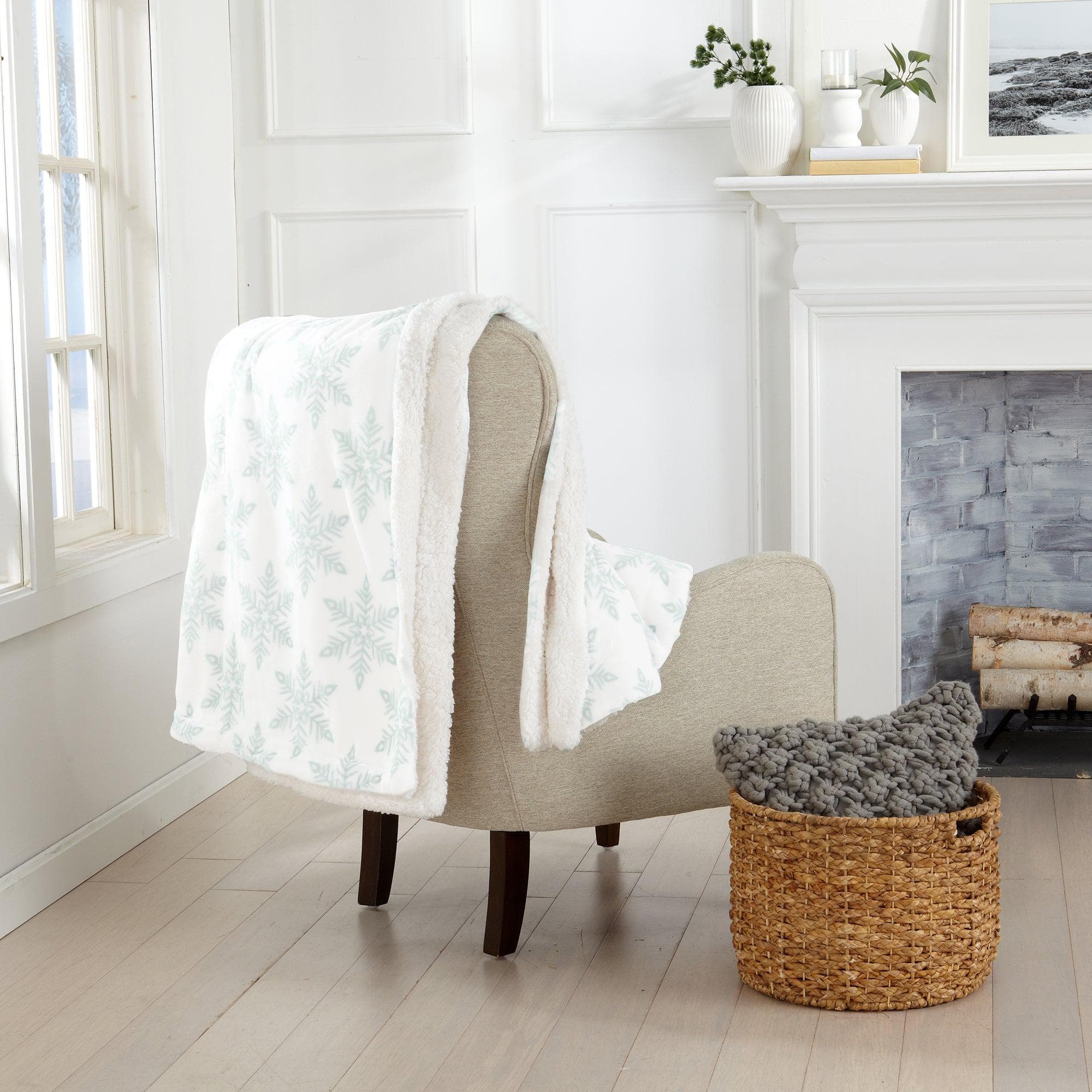 Velvet Plush Sherpa Blanket