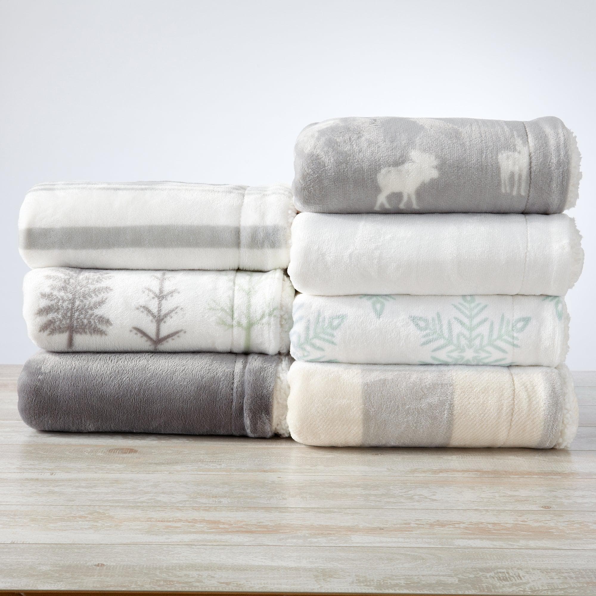 Velvet Plush Sherpa Blanket