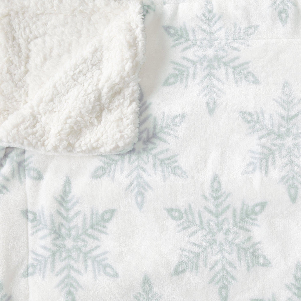 Velvet Plush Sherpa Blanket