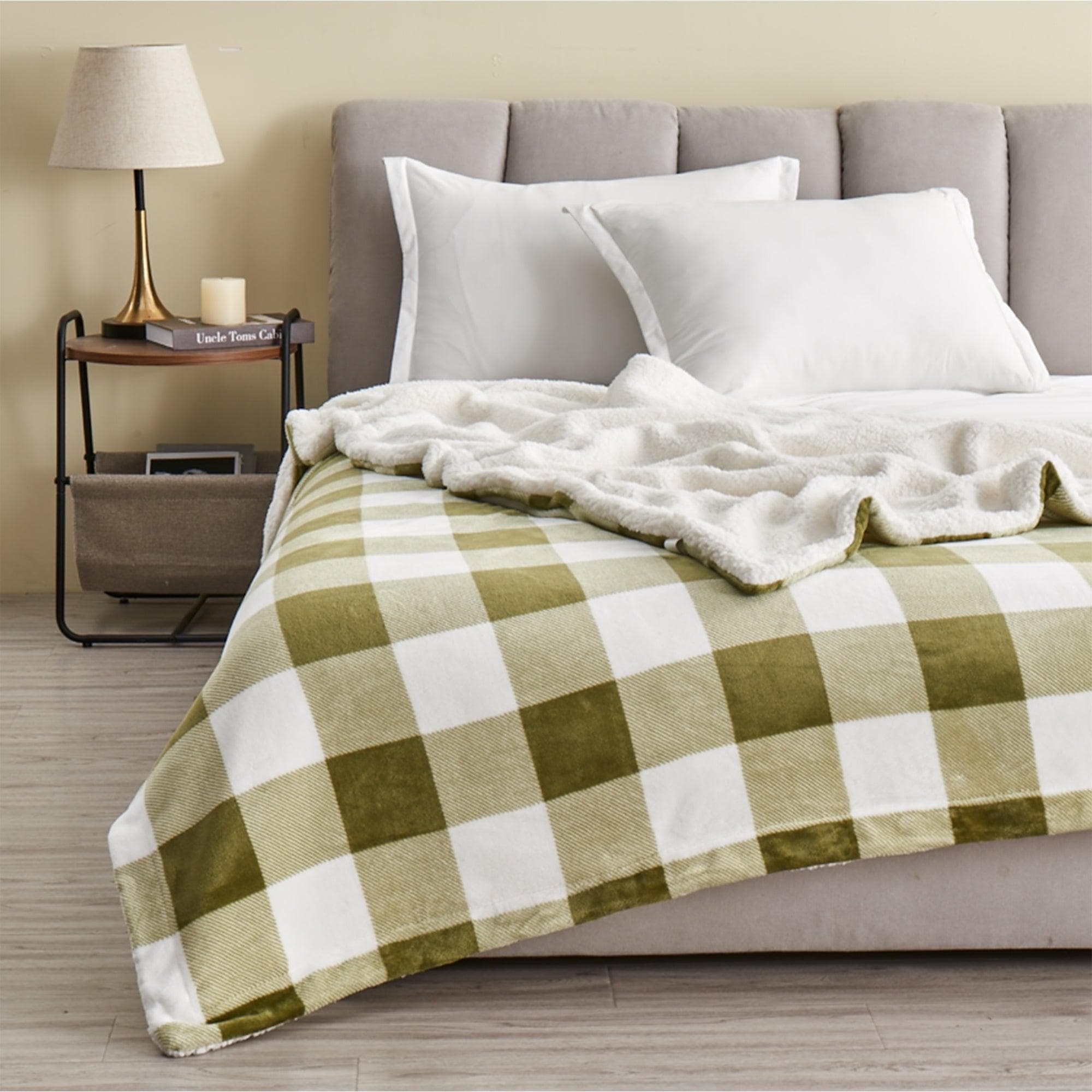 Velvet Plush Sherpa Blanket