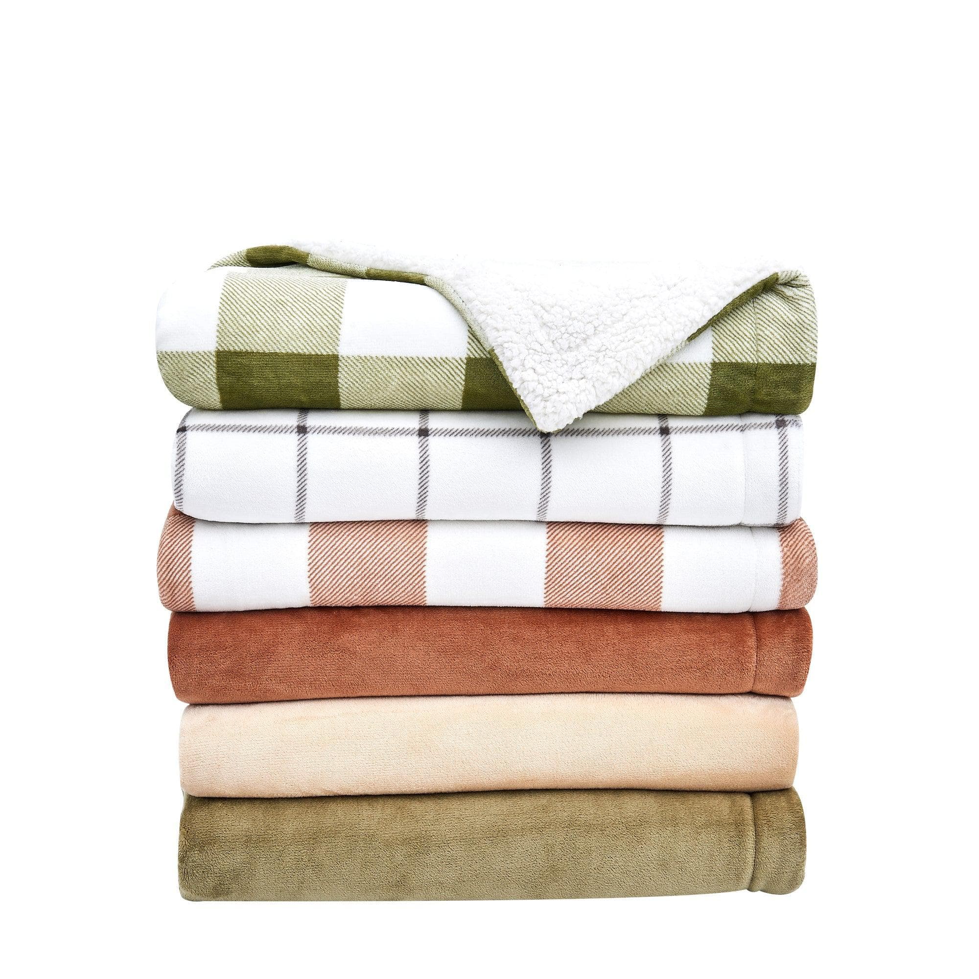 Velvet Plush Sherpa Blanket