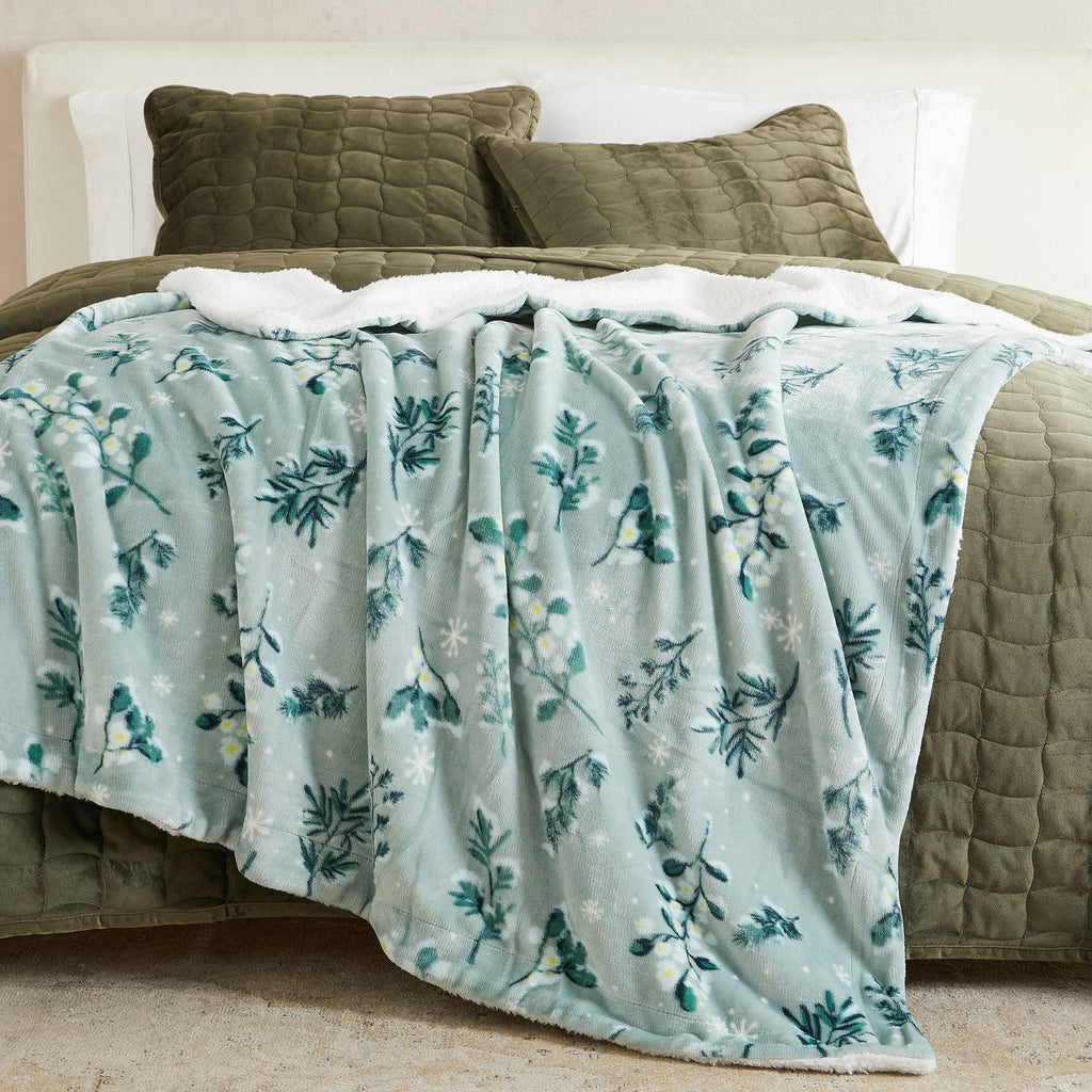 Velvet Plush Sherpa Blanket