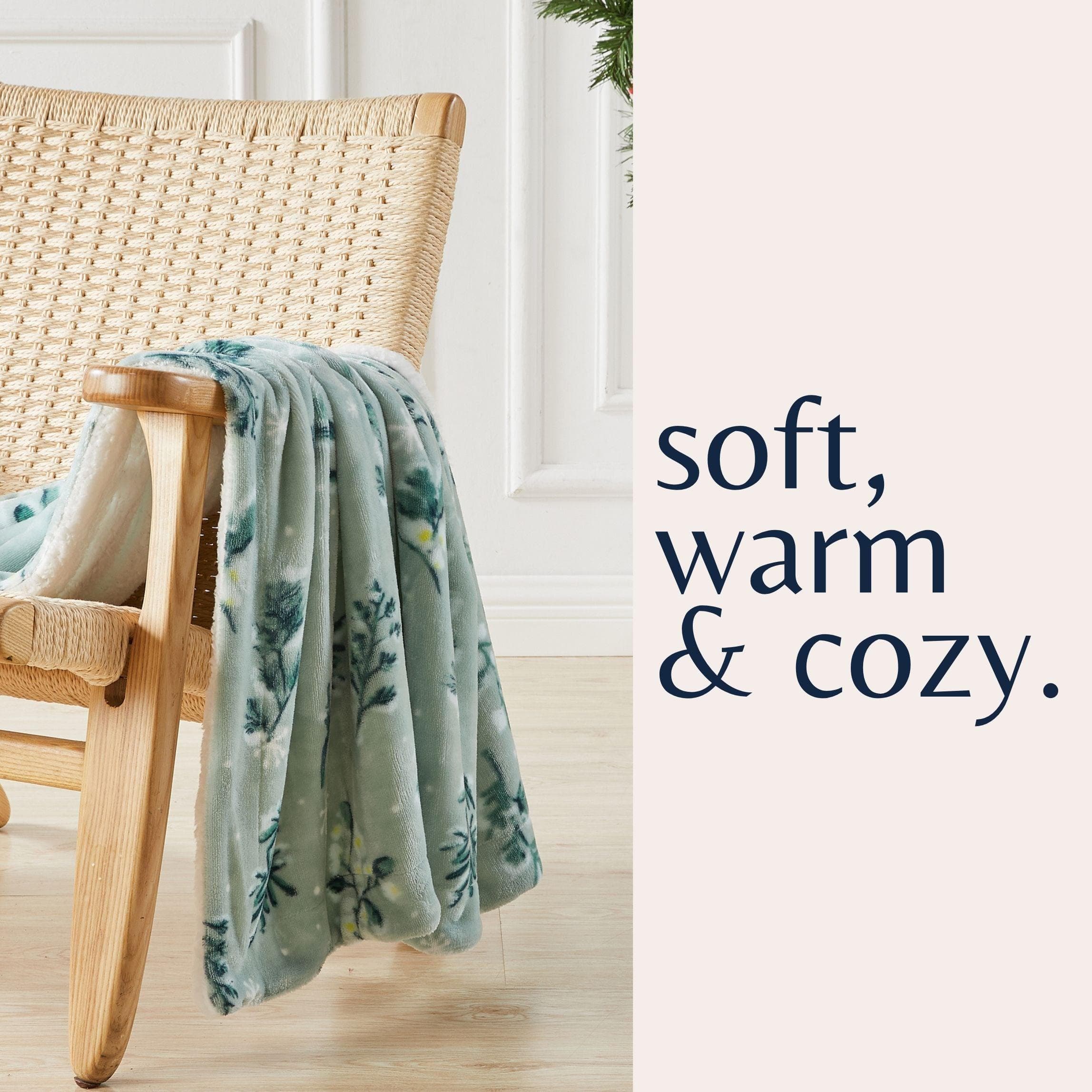 Velvet Plush Sherpa Blanket