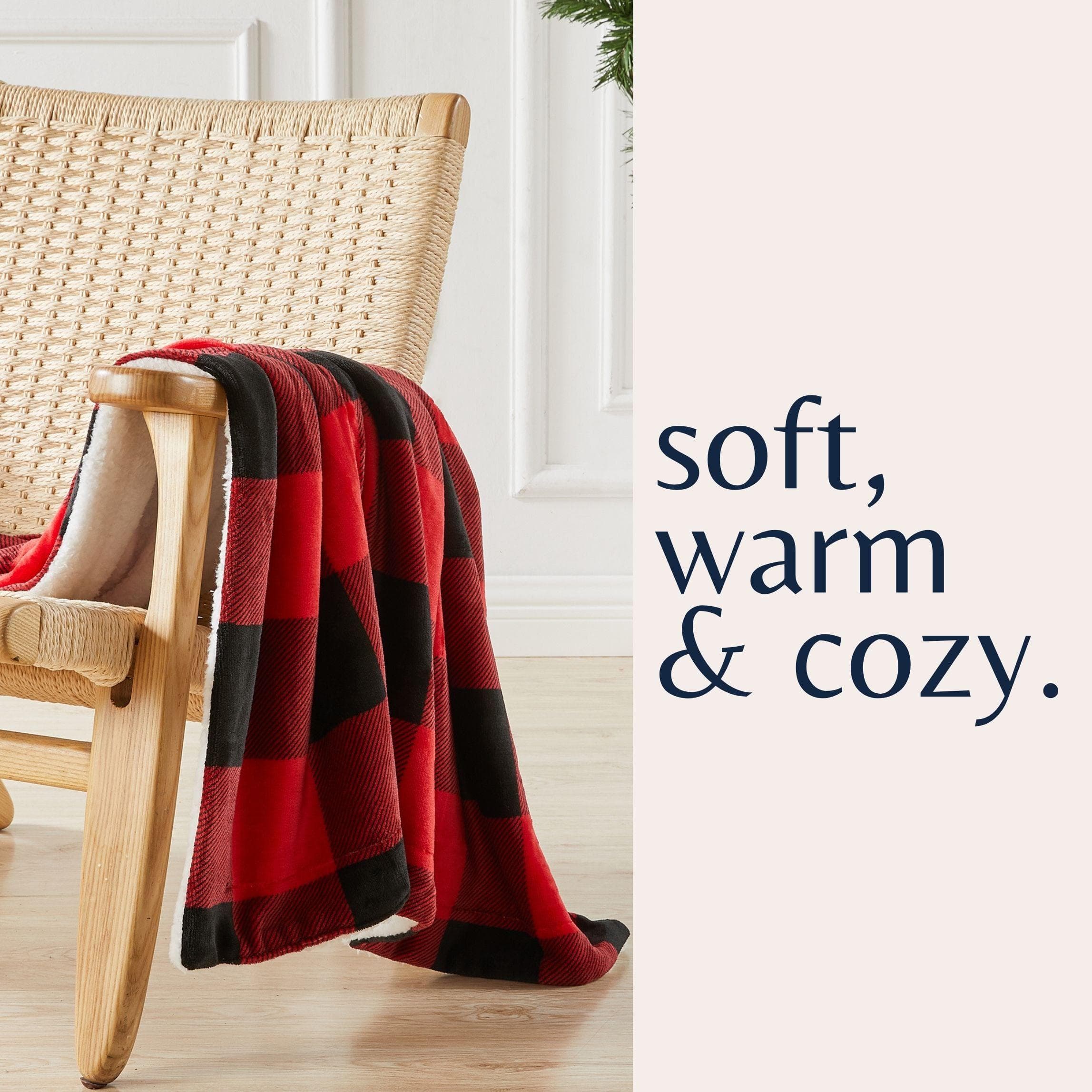 Velvet Plush Sherpa Blanket