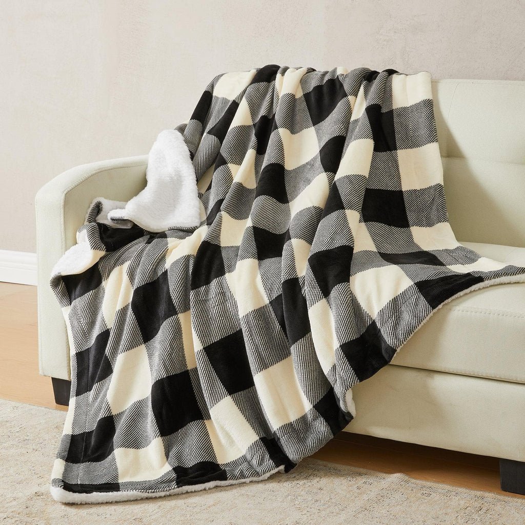 Velvet Plush Sherpa Blanket