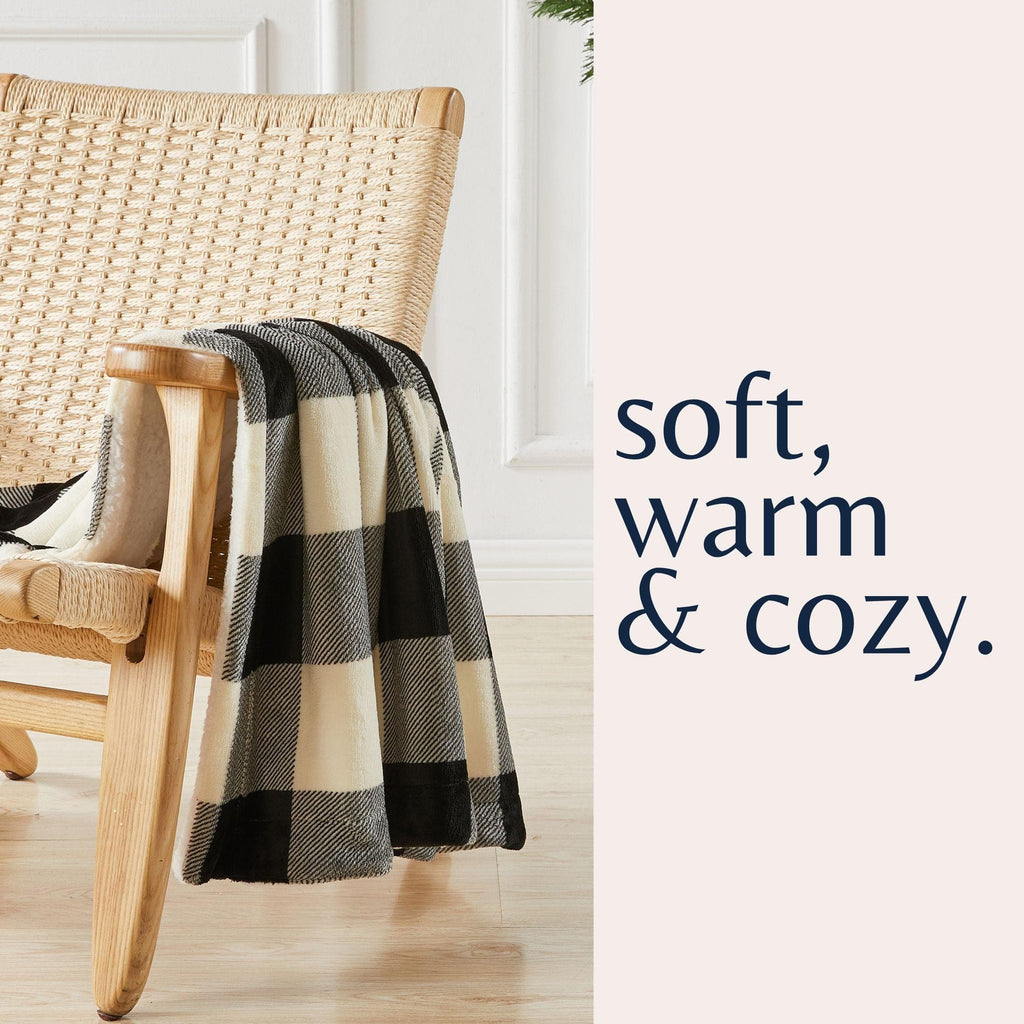 Velvet Plush Sherpa Blanket